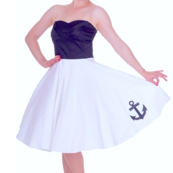 Dolly and Dotty Dresses & Skirts - ❤️ Melissa Embroidered Anchor Vintage Dress by Dolly and Dotty ❤️